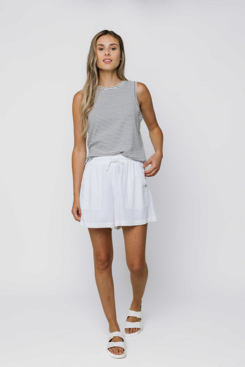 Steph-Easy Pull On Short